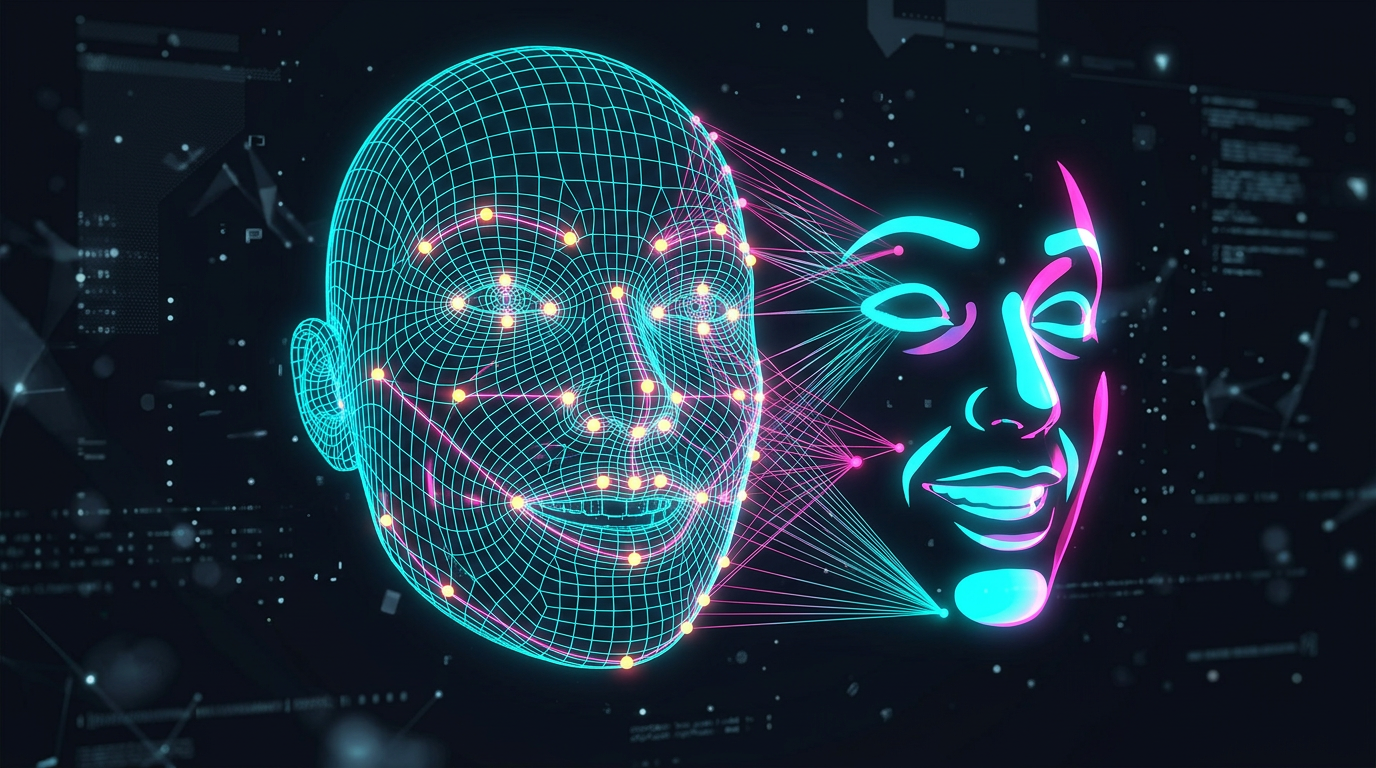 Avatar Rigged Face Model